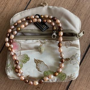 Honora ⭐️NWT⭐️ brown freshwater pearl necklace.
